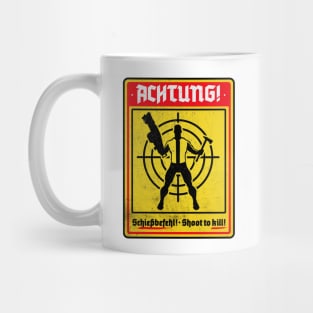 Achtung! (Scratch) Mug